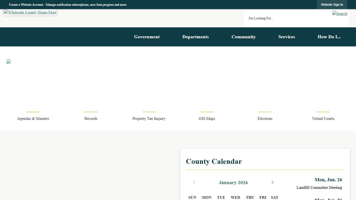 Whiteside County, IL Official Website