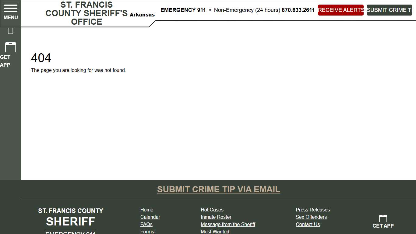 404 - Page Not Found